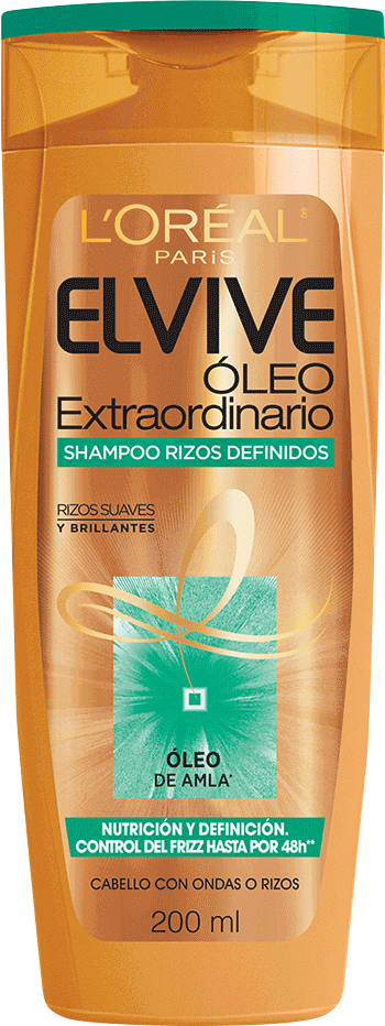 Shampoo 200ml Oleo Extraordinario Curls Shampoo Elvive Oleo Extraordinario Curls Packshot